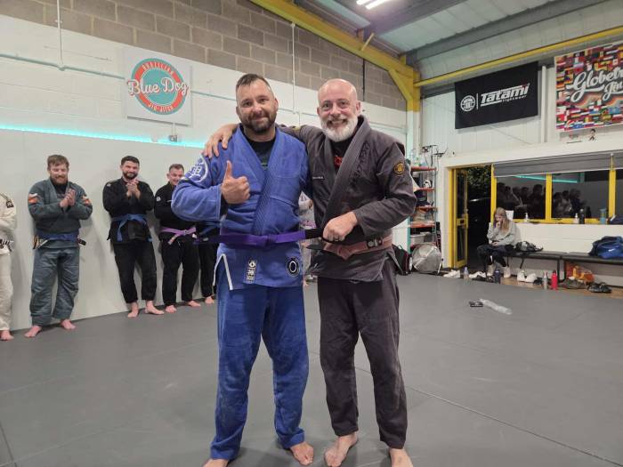 Purple belt · September 15, 2025 · Promoted by Roger Karel