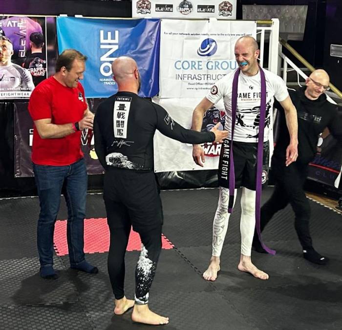 Purple belt · March 8, 2025 · Promoted by G J White