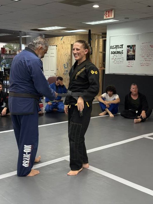 Black belt 2nd degree · September 3, 2025 · Promoted by Eddie Avelar