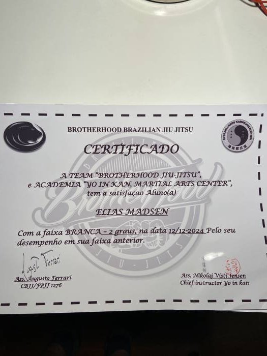 White belt · September 23, 2016