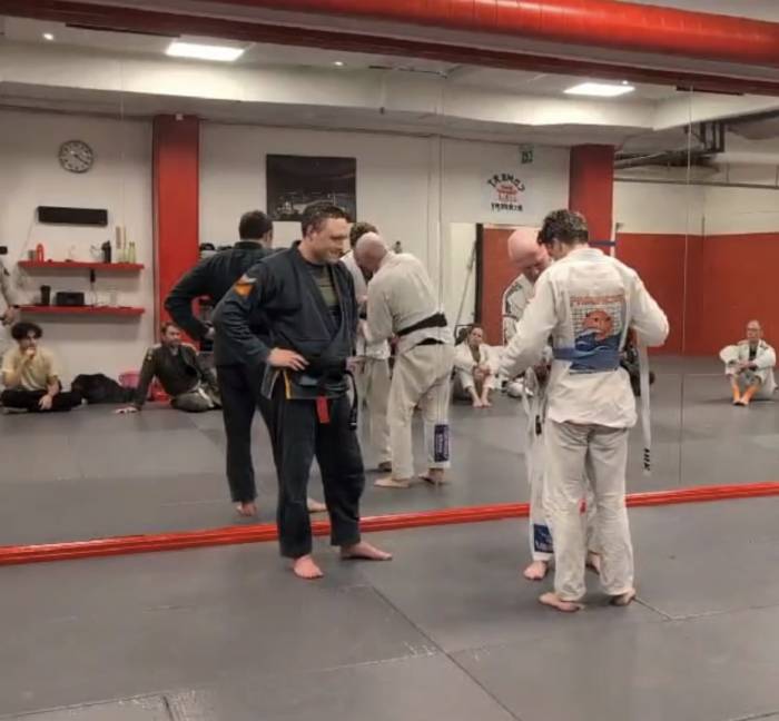 Blue belt · July 31, 2025 · Promoted by Anders Nyh