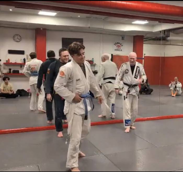 Blue belt · July 31, 2025 · Promoted by Anders Nyh