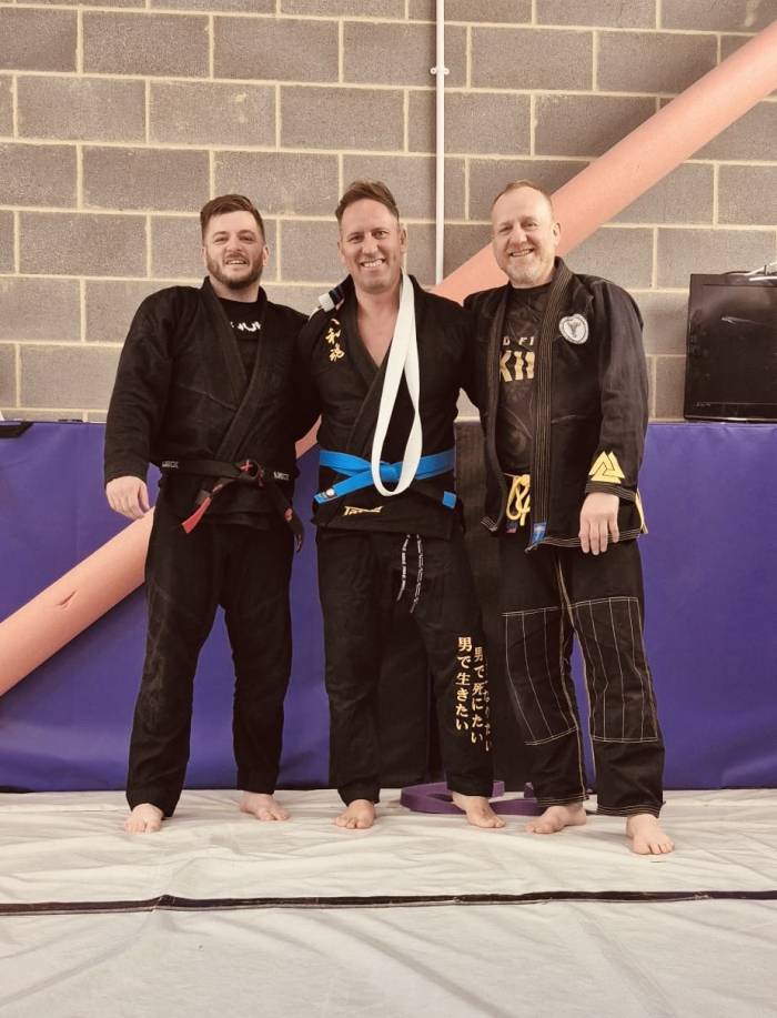 Blue belt · September 27, 2025 · Promoted by Alan Mineards