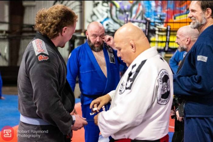 Blue belt · January 25, 2025 · Promoted by Sidney Cline