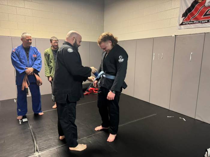 Blue belt · January 25, 2025 · Promoted by Sidney Cline