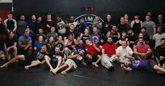 NoGi class earlier this year