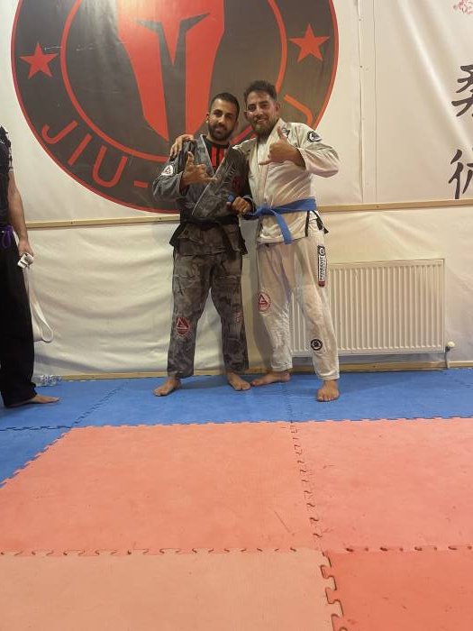 Blue belt · July 1, 2024 · Promoted by George