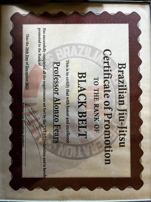 Black belt · December 28, 2022 · Promoted by Scott Tannenbaum