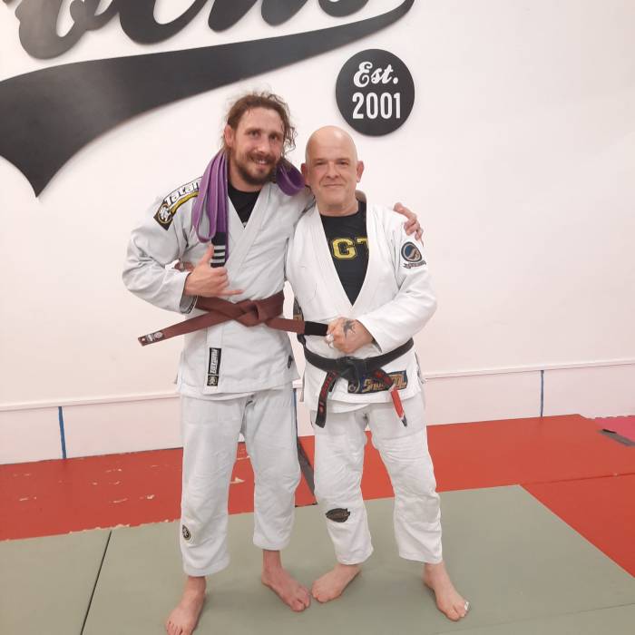 Brown belt · June 13, 2022 · Promoted by Matt Holland