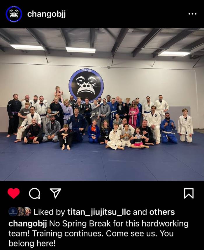 Brown belt · April 1, 2024 · Promoted by christopher popdan