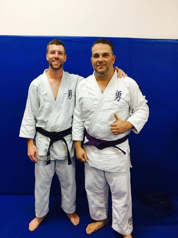 Purple belt · June 4, 2016 · Promoted by Fort Lauderdale jiu-jitsu professor Bruce Betfield