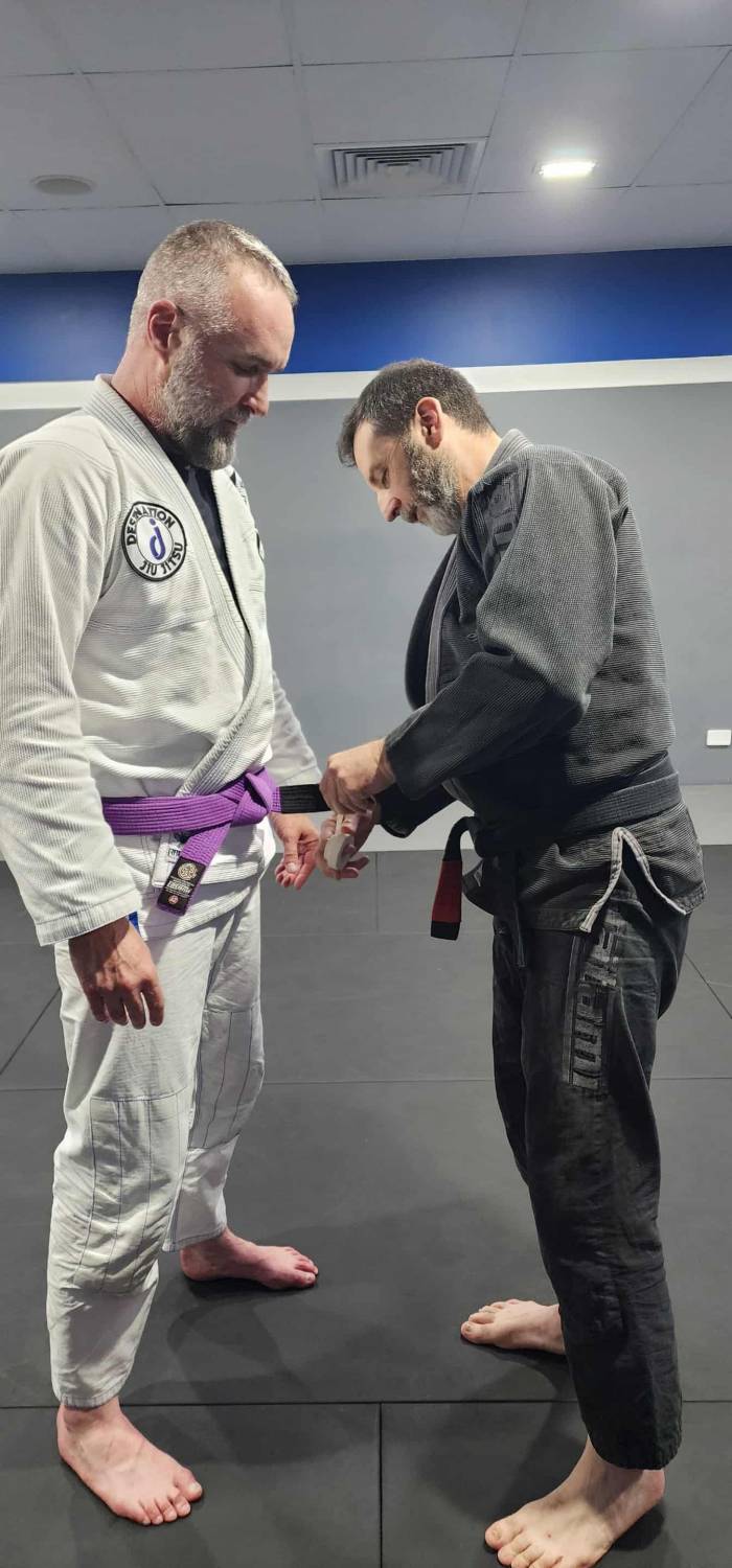Purple belt · December 21, 2024 · Promoted by Trenton Laurance