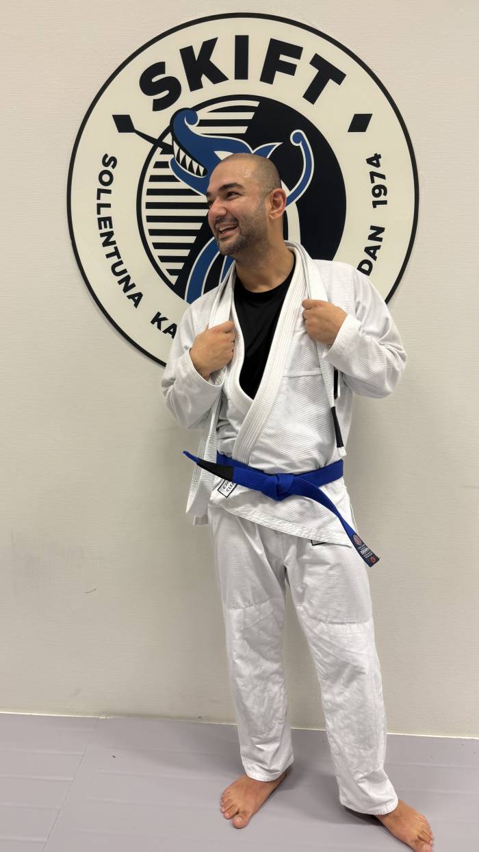 Blue belt · October 6, 2025 · Promoted by Jonas Stajic Nordarp