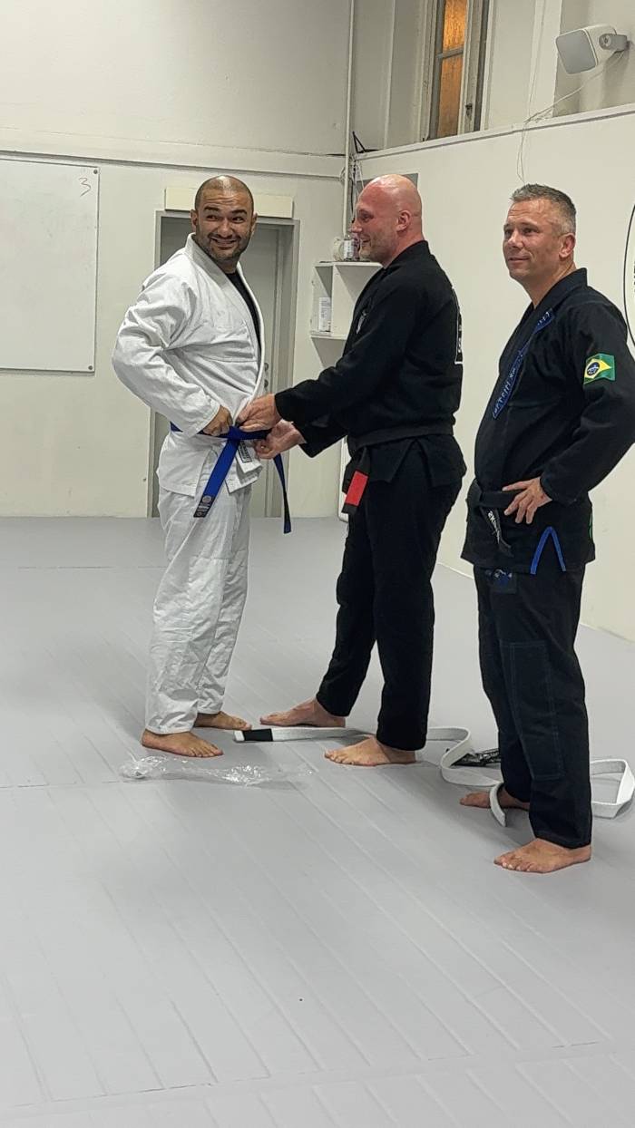 Blue belt · October 6, 2025 · Promoted by Jonas Stajic Nordarp