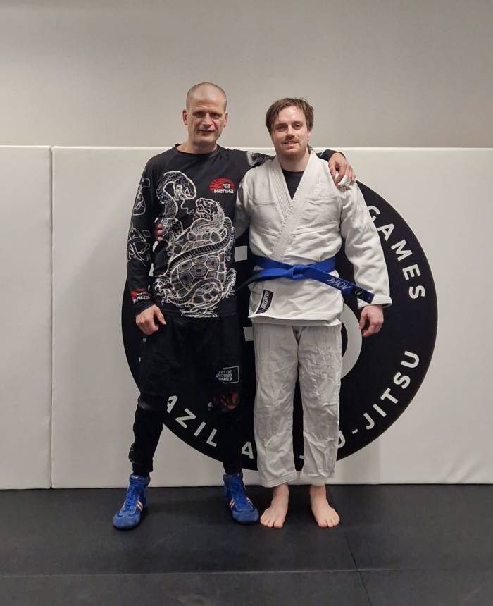 Blue belt · October 8, 2025 · Promoted by Joacim Bergman