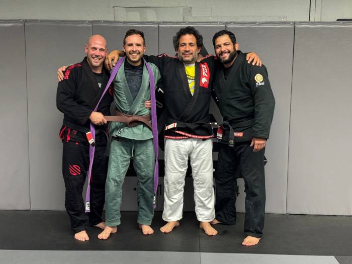 Brown belt · October 8, 2025 · Promoted by Jamie Cruz