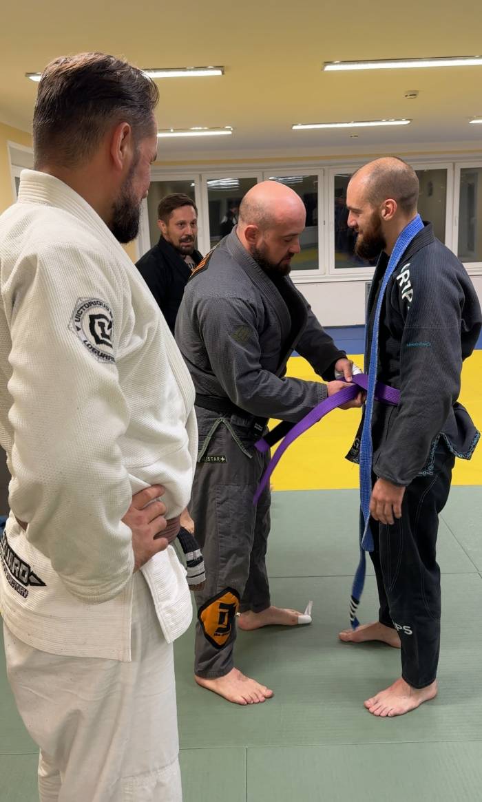 Purple belt · October 2, 2024 · Promoted by Иван Хроменков