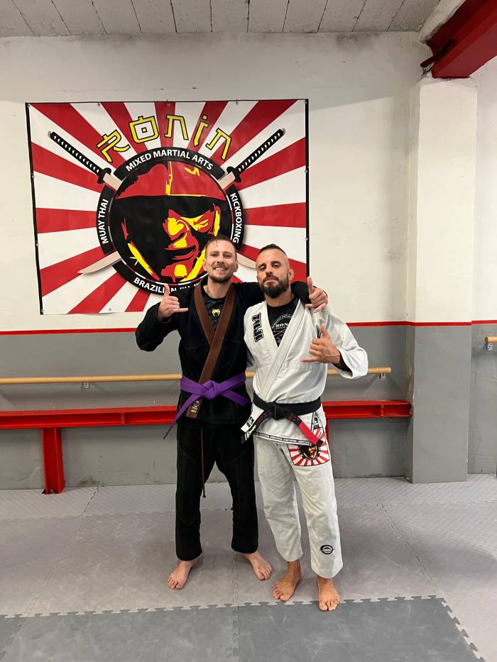 Purple belt · October 12, 2025 · Promoted by Stephan Van Wichelen