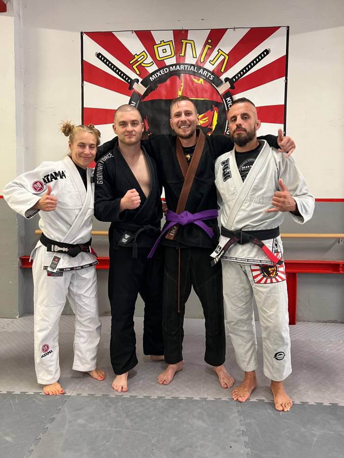 Purple belt · October 12, 2025 · Promoted by Stephan Van Wichelen