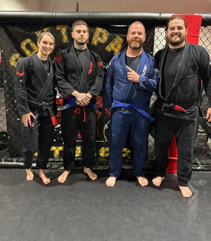 Blue belt · September 8, 2025 · Promoted by Jesse Wallace