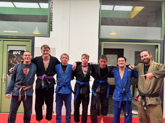 Blue belt · October 11, 2025 · Promoted by Gido Stroek