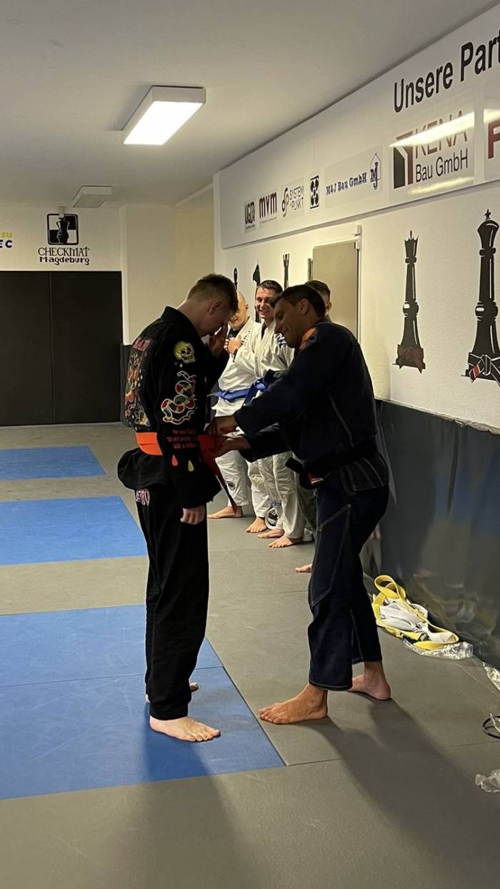 Orange belt · May 12, 2023 · Promoted by Mourad Benabdallah