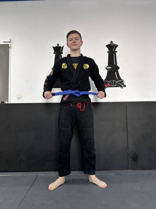 Blue belt · February 8, 2025 · Promoted by Mourad Benabdallah