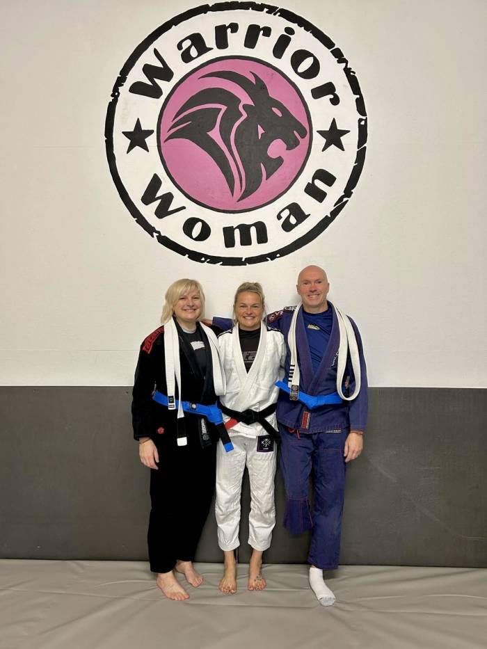 Blue belt · October 18, 2025 · Promoted by Jackie Jarvis