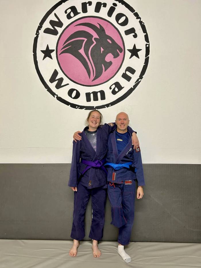 Blue belt · October 18, 2025 · Promoted by Jackie Jarvis