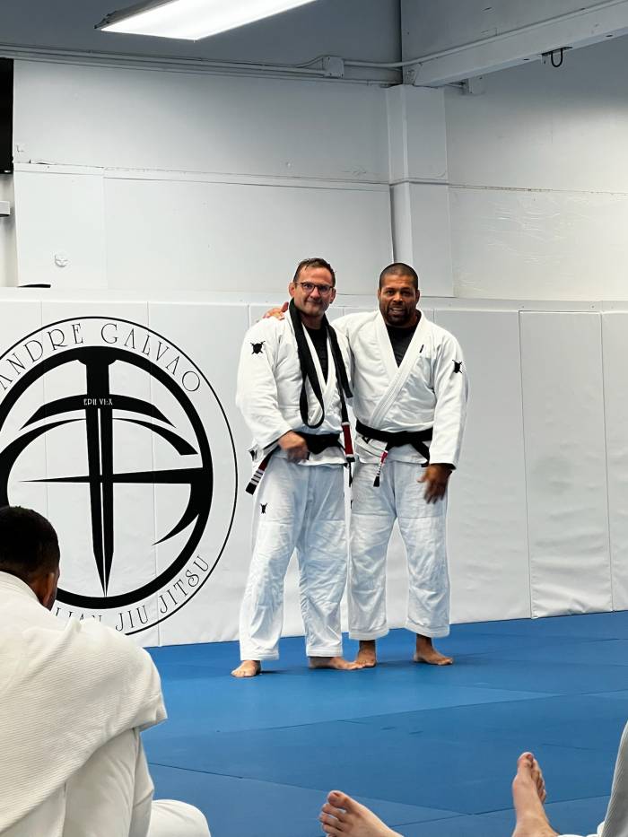 Black belt 4th degree · October 16, 2025 · Promoted by Andre Galvao