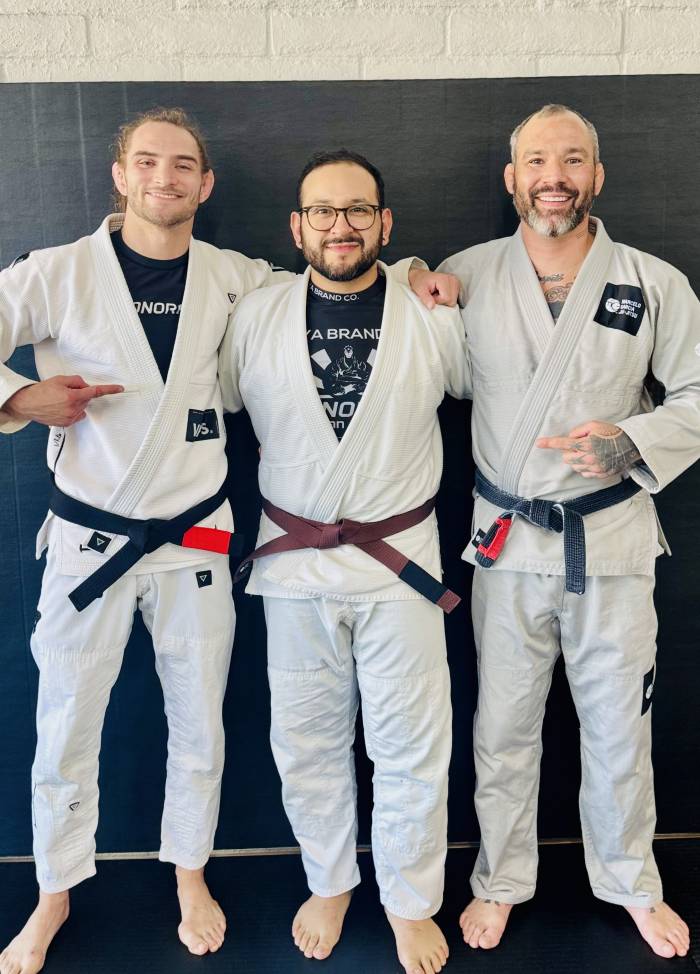 Brown belt · October 18, 2025 · Promoted by Aaron Botelho