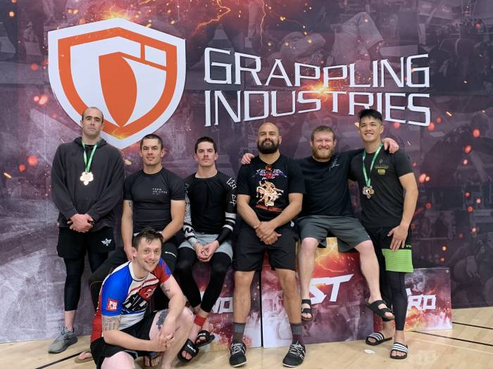 Blue belt · February 8, 2020 · Promoted by Flavio Behring and Paul Tom (Blue), Stan Kendrick and Josh Doctolero (2 stripe, 4 stripe)