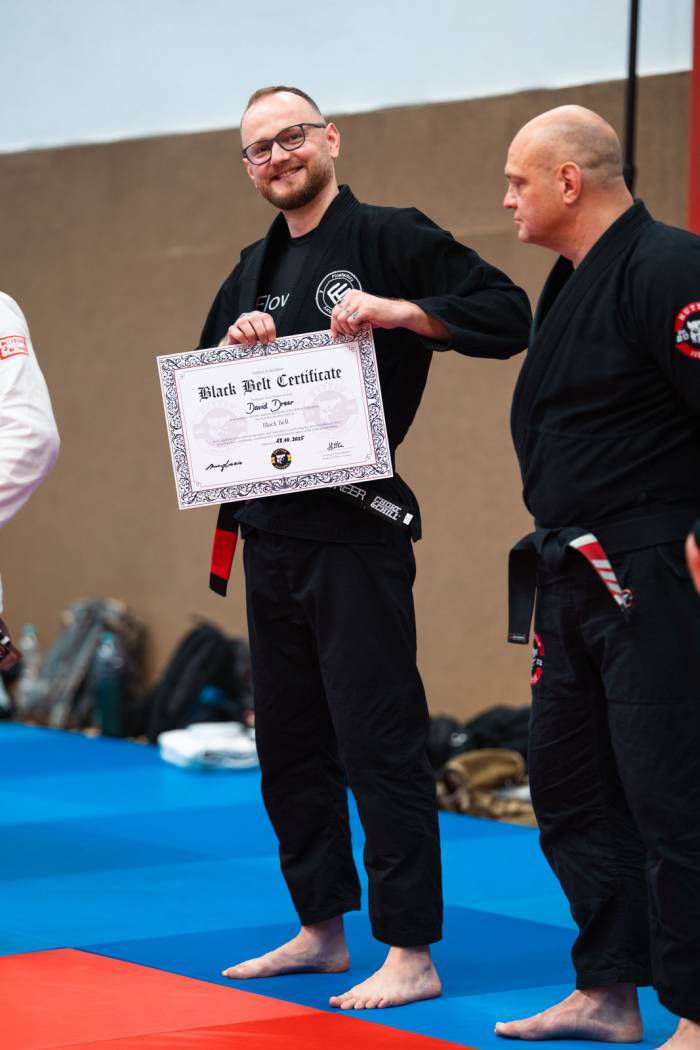 Black belt · October 18, 2025 · Promoted by Hans Hutton