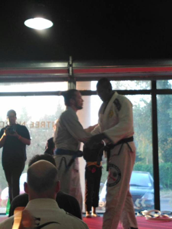 Blue belt · July 1, 2016 · Promoted by David Dreer