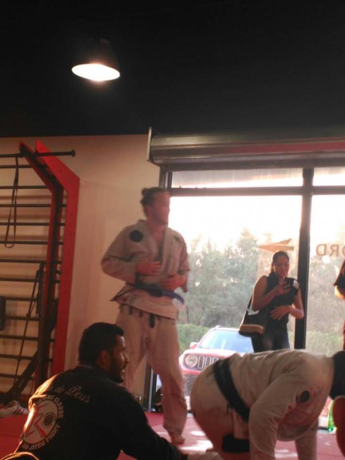 Blue belt · July 1, 2016 · Promoted by David Dreer
