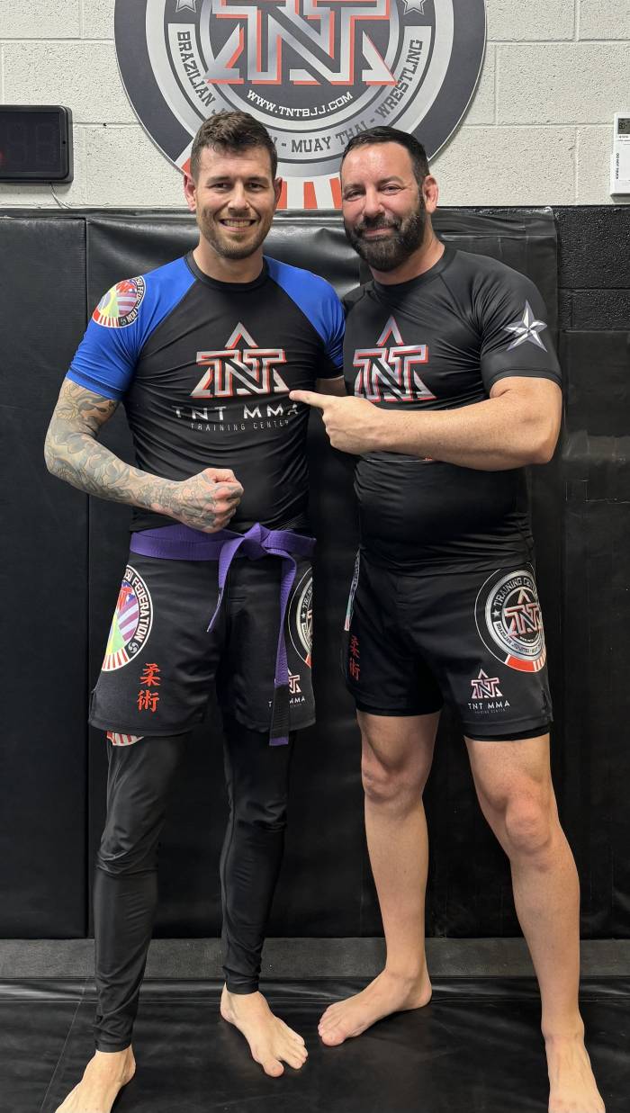 Purple belt · July 16, 2024 · Promoted by Scott Tannenbaum