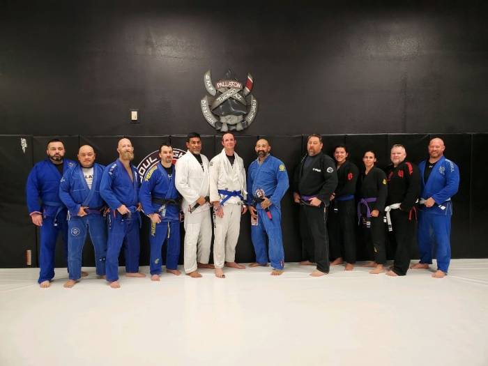 After blue belt promotion. December 17, 2020