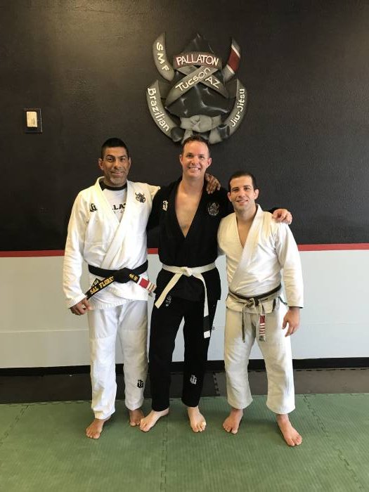 Me with Salvador Flores and Tanquinho Mendes in 2019