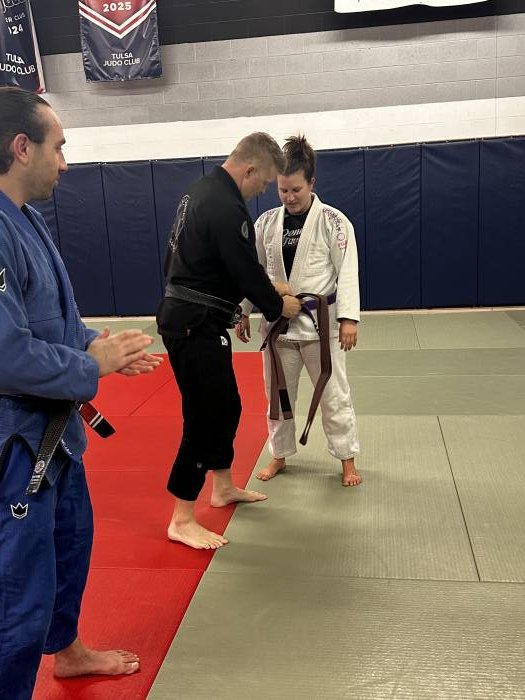 Brown belt · October 20, 2025 · Promoted by Thomas Williams
