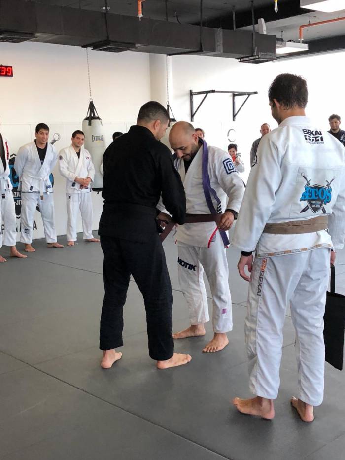 Brown belt · February 16, 2019 · Promoted by André Galvao