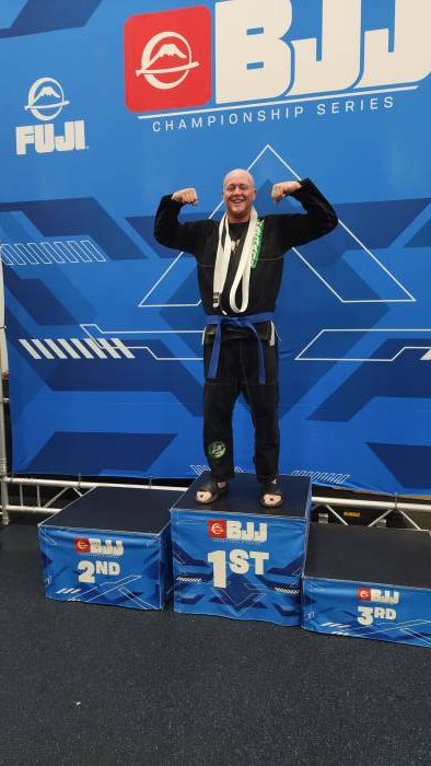 Blue belt · August 16, 2025 · Promoted by Dennis Langford