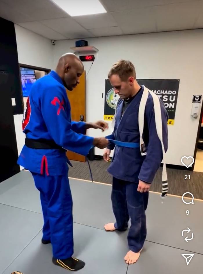 Blue belt · August 26, 2023 · Promoted by Carlos Machado