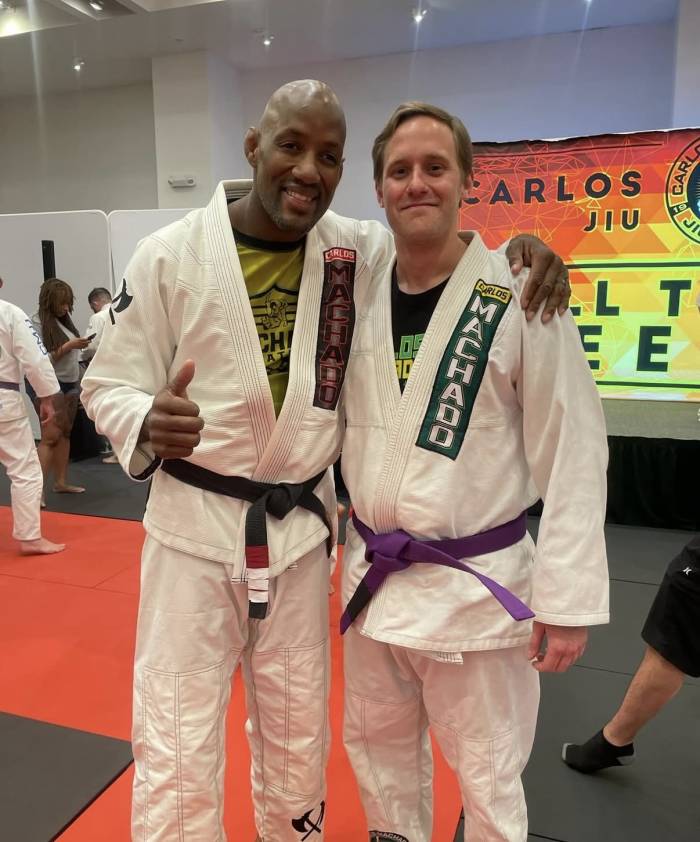 Purple belt · October 26, 2024 · Promoted by Carlos Machado