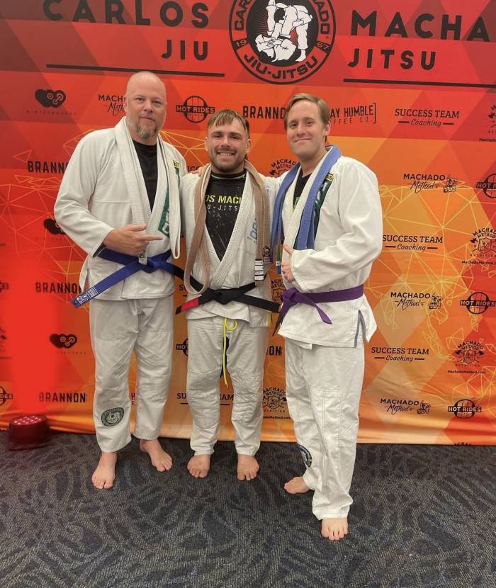 Purple belt · October 26, 2024 · Promoted by Carlos Machado