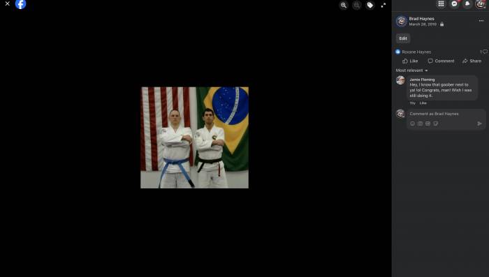 Blue belt · March 28, 2010 · Promoted by Allan Manganello