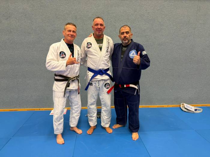Blue belt · October 25, 2025 · Promoted by Franco Vacirca Garcia