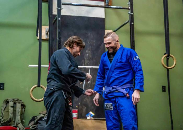 Purple belt · April 23, 2023 · Promoted by Steve Austin