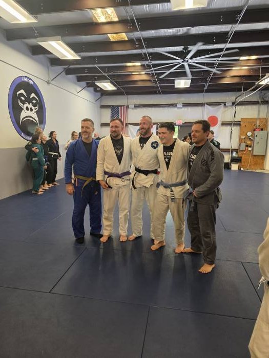 Purple belt · October 25, 2025 · Promoted by Sean McSwain