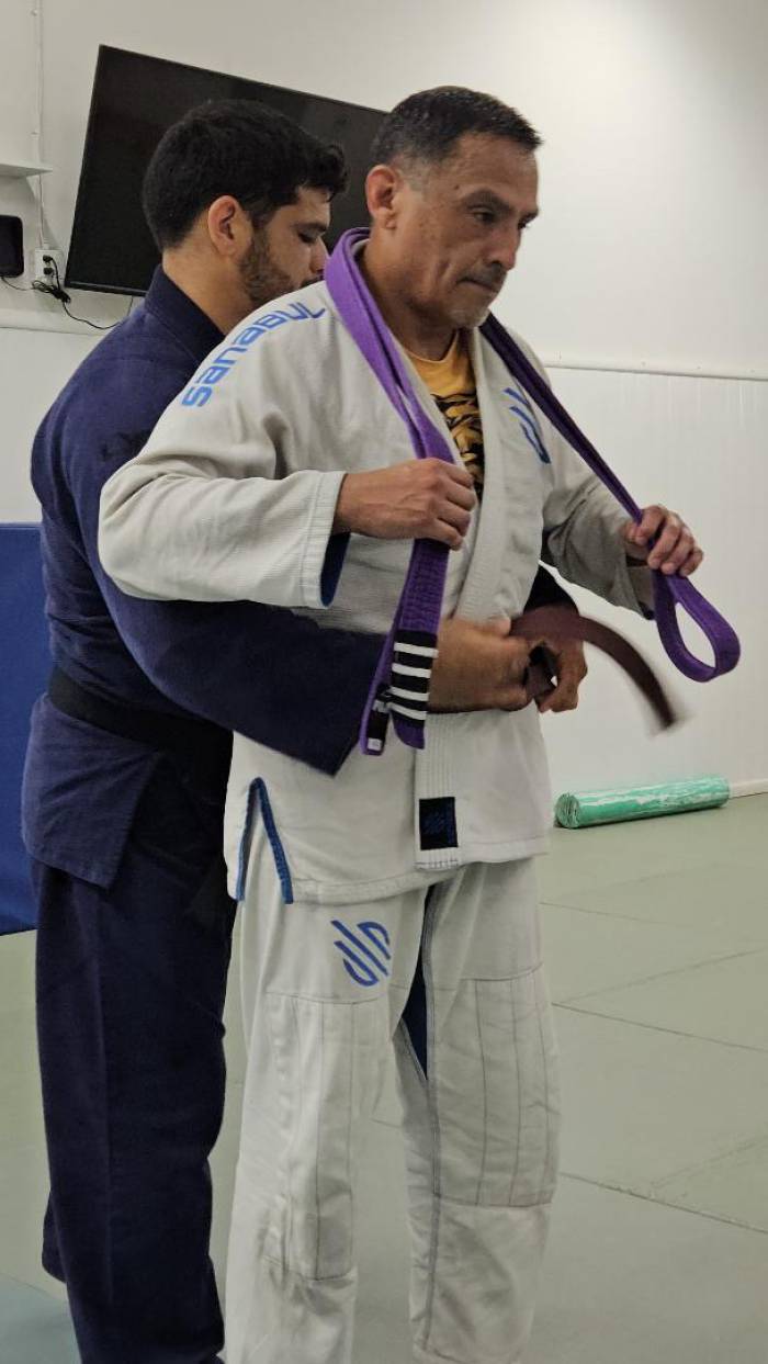 Brown belt · October 27, 2025 · Promoted by Tryfon Stathopoulos