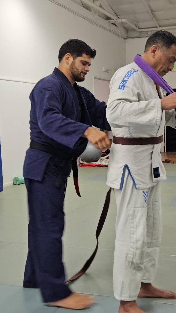 Brown belt · October 27, 2025 · Promoted by Tryfon Stathopoulos